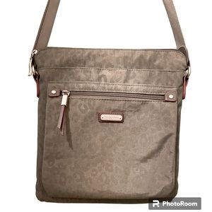 Baggalini 2 Piece Crossbody + Wallet With Wristlet Strap